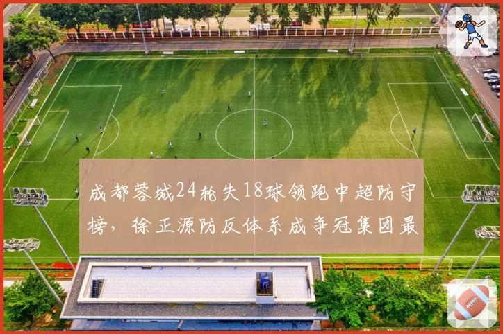 成都蓉城24轮失18球领跑中超防守榜,徐正源防反体系成争冠集团最大搅局者__br_