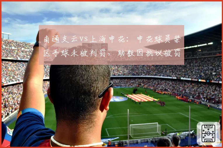 南通支云vs上海申花：申花球员禁区手球未被判罚，助教因抗议被罚上看台
